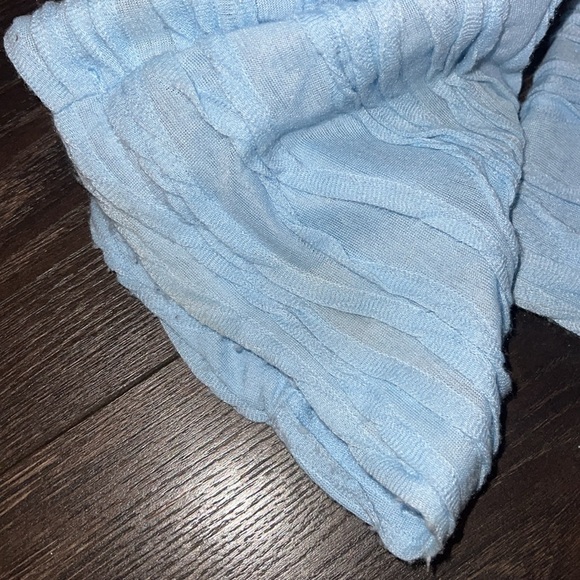 Blue 2 Piece Wide leg & Crop Top Set Size Small - Picture 11 of 15